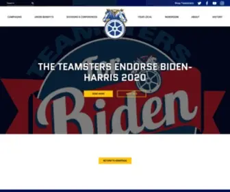 Teamsters.org(Front Page) Screenshot