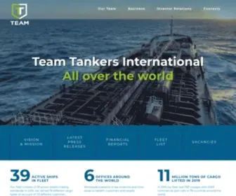 Teamtankers.com(Teamtankers) Screenshot