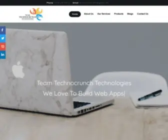 Teamtechnocrunch.com(Team Technocrunch Technology) Screenshot