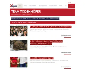 Teamtodenhoefer.de(Team Todenhöfer) Screenshot