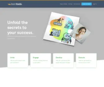 Teamtools.com(Unfold the secrets to your success. TeamTools) Screenshot