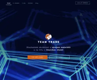 Teamtrade.cz Screenshot