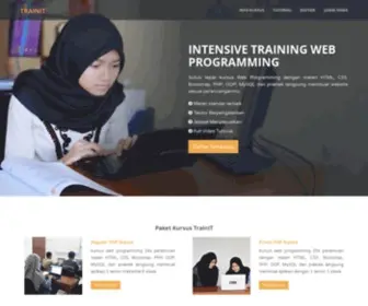 Teamtrainit.com(Kursus Pemrograman Web) Screenshot