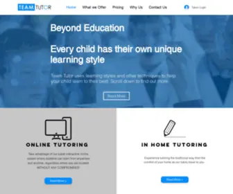 Teamtutor.co.za(Private Tutoring) Screenshot