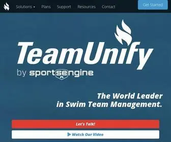 Teamunify.com(Swim Management Software) Screenshot