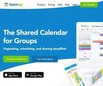 Teamup.com(Shared Calendar for Groups) Screenshot
