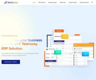 Teamway.om(Customized Software & Website Solution In Oman) Screenshot