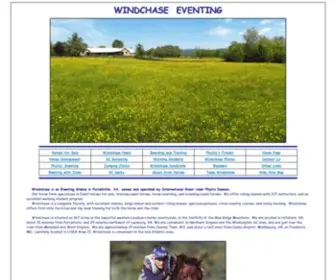 Teamwindchase.com(Phyllis Dawson's Virginia Horse Farm) Screenshot