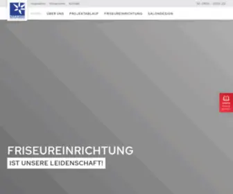 Teamwork-Salondesign.com(Friseureinrichtung nach Maß für den Traumsalon) Screenshot