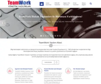 Teamwork.com.tr(Teamwork Yönetim Yazılımları) Screenshot