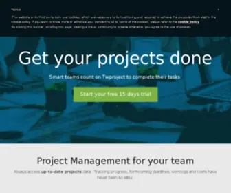Teamworkhost.com(Twproject) Screenshot