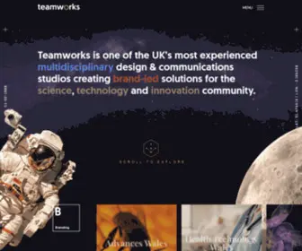 Teamworksdesign.com(Teamworks) Screenshot