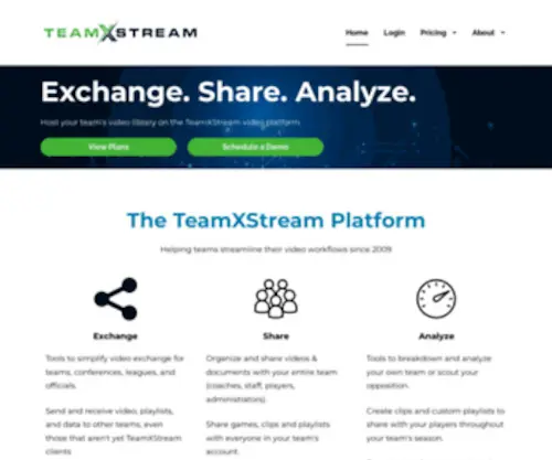 TeamXstream.com(TeamXstream) Screenshot