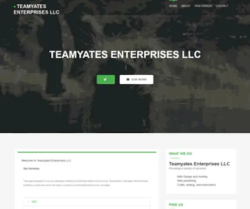 Teamyates.com(Teamyates Enterprises LLC) Screenshot