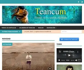 Teancum.es(Home teáncum) Screenshot