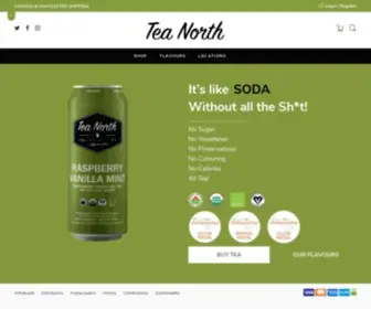 Teanorth.ca(Tea North) Screenshot