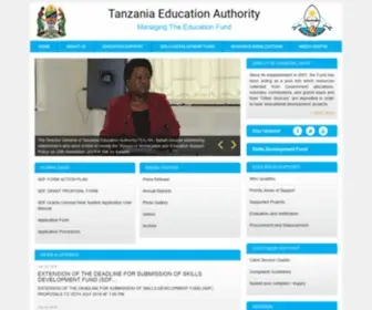 Tea.or.tz(Tanzania Education Authority) Screenshot