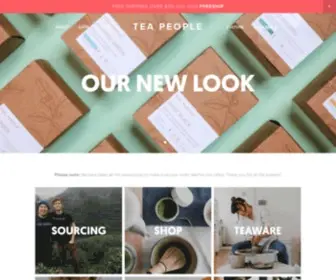 Teapeople.com(Tea People) Screenshot