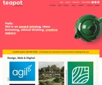 Teapot.co.uk(Teapot Creative) Screenshot
