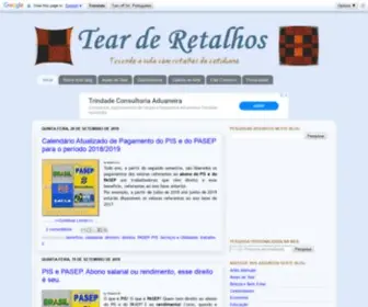 Tearderetalhos.com(Tear de Retalhos) Screenshot