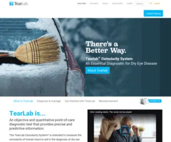 Tearlab.net(TearLab) Screenshot