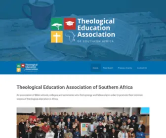 Teasa.co.za(Theological Education Association of Southern Africa) Screenshot