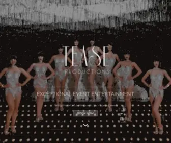 Teaseifyouplease.com(TEASE, if you please) Screenshot