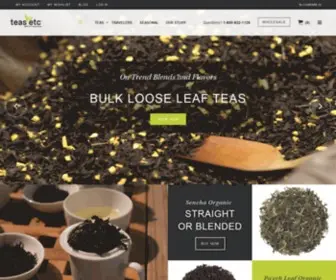 Teasetc.com(Teas Etc) Screenshot