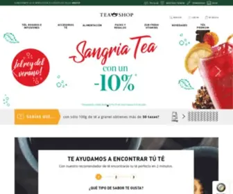 Teashop.eu(Descubre en nuestra tienda de té online TEASHOP ®) Screenshot