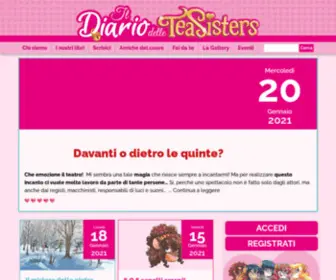 Teasisters.it(Il diario delle Tea Sisters) Screenshot