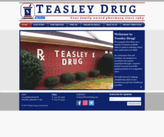 Teasleydrug.com(Teasley Drug) Screenshot