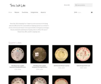 Teaswelike.com(Teas we like (TWL)) Screenshot