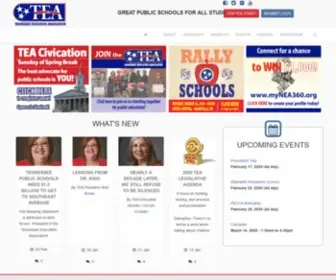 Teateachers.org(Tennessee Education Association) Screenshot