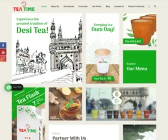 Teatimegroup.com(Tea Time) Screenshot