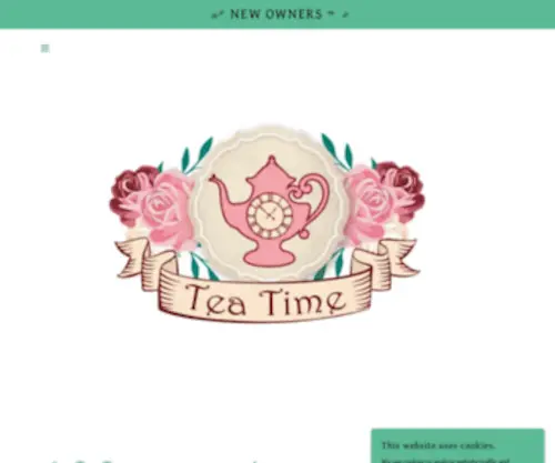 Teatimeparlor.com(Tea House) Screenshot