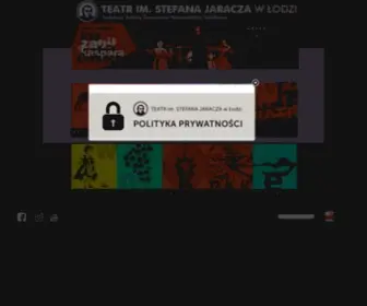 Teatr-Jaracza.lodz.pl(Teatr im) Screenshot