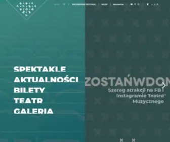 Teatr-Muzyczny.pl(Teatr Muzyczny w Poznaniu) Screenshot