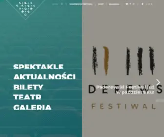 Teatr-Muzyczny.poznan.pl(Teatr Muzyczny w Poznaniu) Screenshot