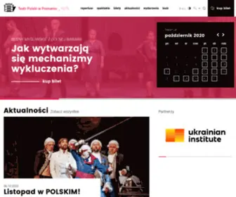 Teatr-Polski.pl(Teatr Polski w Poznaniu) Screenshot