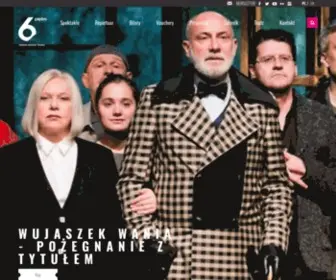 Teatr6Pietro.pl(6.piętro) Screenshot