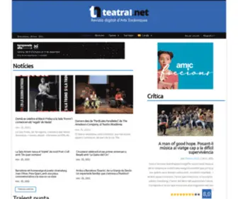 Teatral.net(Revista) Screenshot
