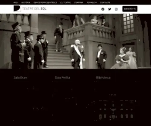 Teatredelsol.org(Teatre sabadell) Screenshot