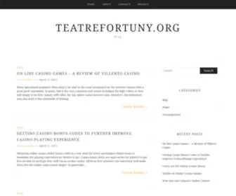 Teatrefortuny.org(Jugar tragamonedas con dinero real) Screenshot