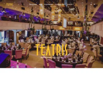 Teatris.ro(Restaurant Teatris Galati) Screenshot