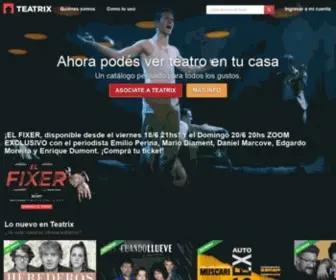 Teatrix.com(Teatro online en hd) Screenshot