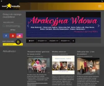 Teatrkomedia.pl(Teatr Komedia) Screenshot