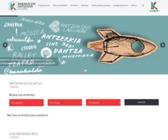 Teatrobarakaldo.com(Teatro Barakaldo) Screenshot