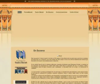 Teatrobaralt.org.ve(Teatro Baralt) Screenshot