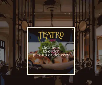 Teatro.ca(Teatro Ristorante) Screenshot