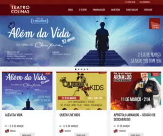 Teatrocolinas.com.br(Teatro Colinas) Screenshot